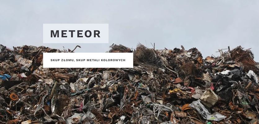 przyjazna Surowce wtórne - skup, sprzedaż, Meteor Recykling Sp. z o. o., Będzin